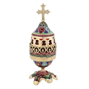 lampada da tavolo smaltata cm 22