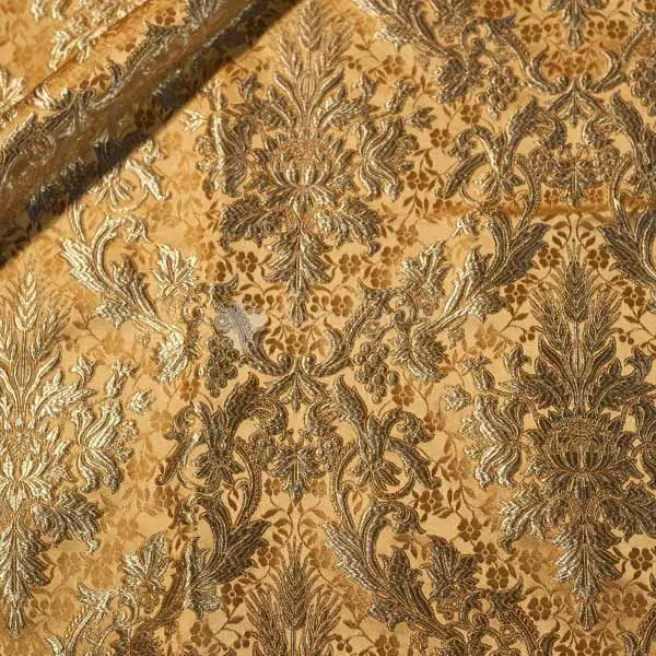 tessuto damascato I 06 105 oro ricamo oro