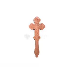 croce benedizionale in legno retro