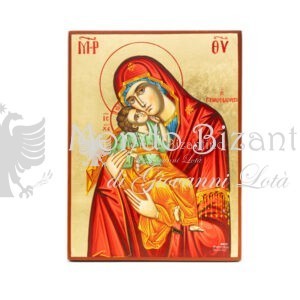 icona dipinta a mano madonna della tenerezza (2)