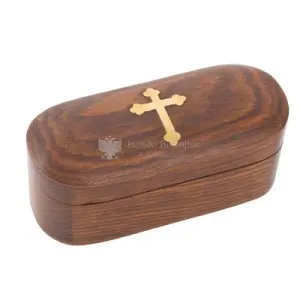 cofanetto in legno di ulivo per chiave tabernacolo