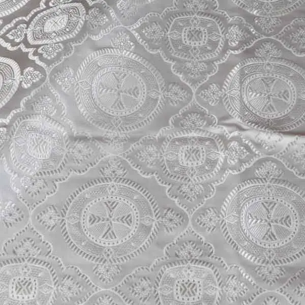 tessuto damascato I 51 103 bianco