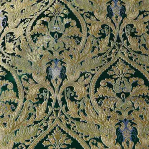 tessuto damascato I 53 107 verde