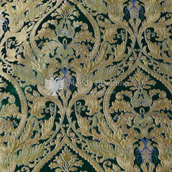 tessuto damascato I 53 107 verde