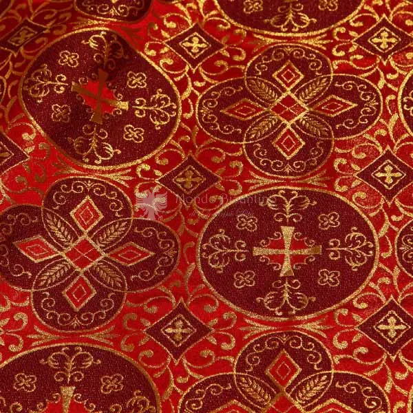 tessuto damascato I 67 112 rosso bordeaux