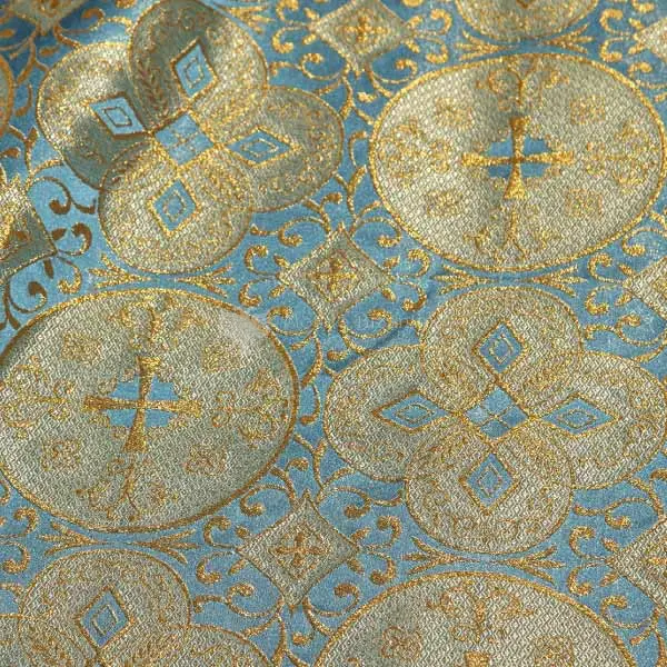 tessuto damascato I 67 113 avorio celeste