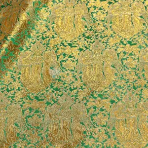 tessuto damascato I 69 106 verde