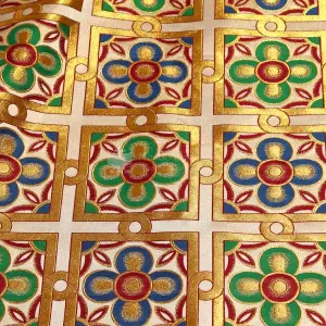 tessuto damascato I 70 101 bianco