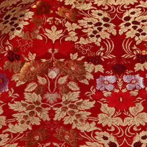 tessuto damascato I 71 104 rosso