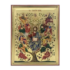 icona serigrafata albero della vita