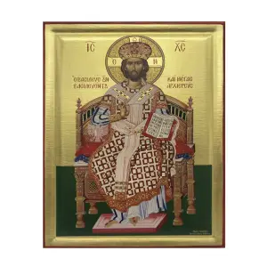 icona serigrafata cristo sommo sacerdote