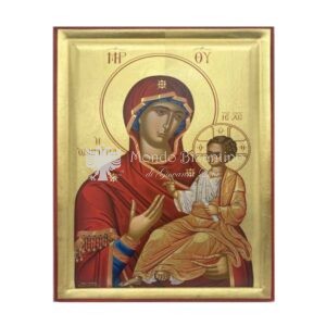 icona serigrafata madre di dio odigitria fondo oro