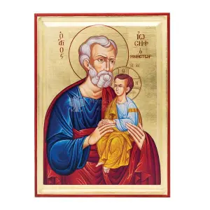 icona serigrafata san giuseppe