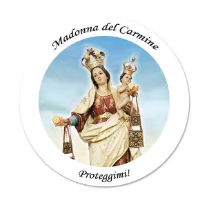 vetrofania tondo personalizzata V6