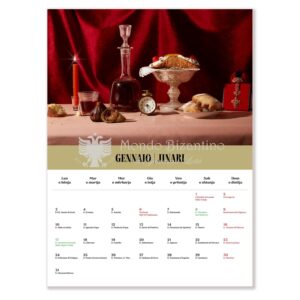 A3 Arbresh Calendario Gennaio