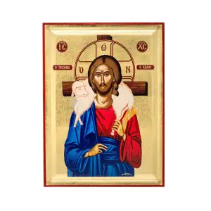 icona serigrafata cristo buon pastore