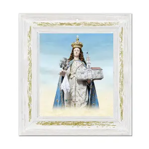 quadretto monodimensionale legno bianco personalizzabile Q9M