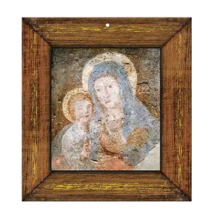 quadretto monodimensionale legno noce personalizzabile Q11M