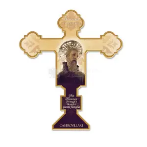 benedizioni classiche personalizzabili croce rotonda 1501.P
