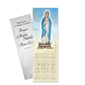 calendario oro verticale fregio angolo personalizzabile 1111.01c2