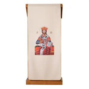 copri ambone cristo sommo sacerdote retro