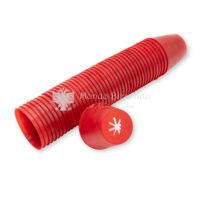 30 Bicchieri Antivento Per Candele - Plastica Trasparente, Per Candele Fino A 16mm Di Diametro