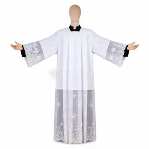camice tulle cotone