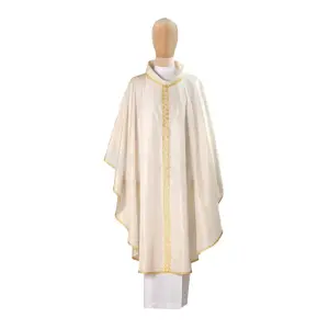 casula moire bianco e pizzo a ventaglio in oro 1 2 fino (4)