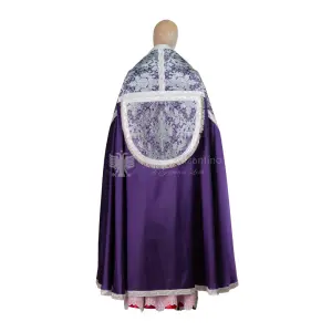 piviale romano viola scudo