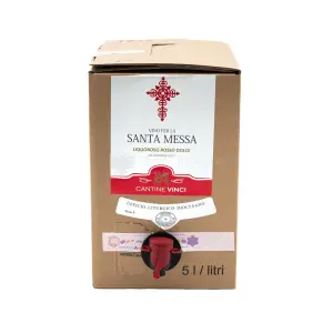 vino s messa rosso bag in box lt 5