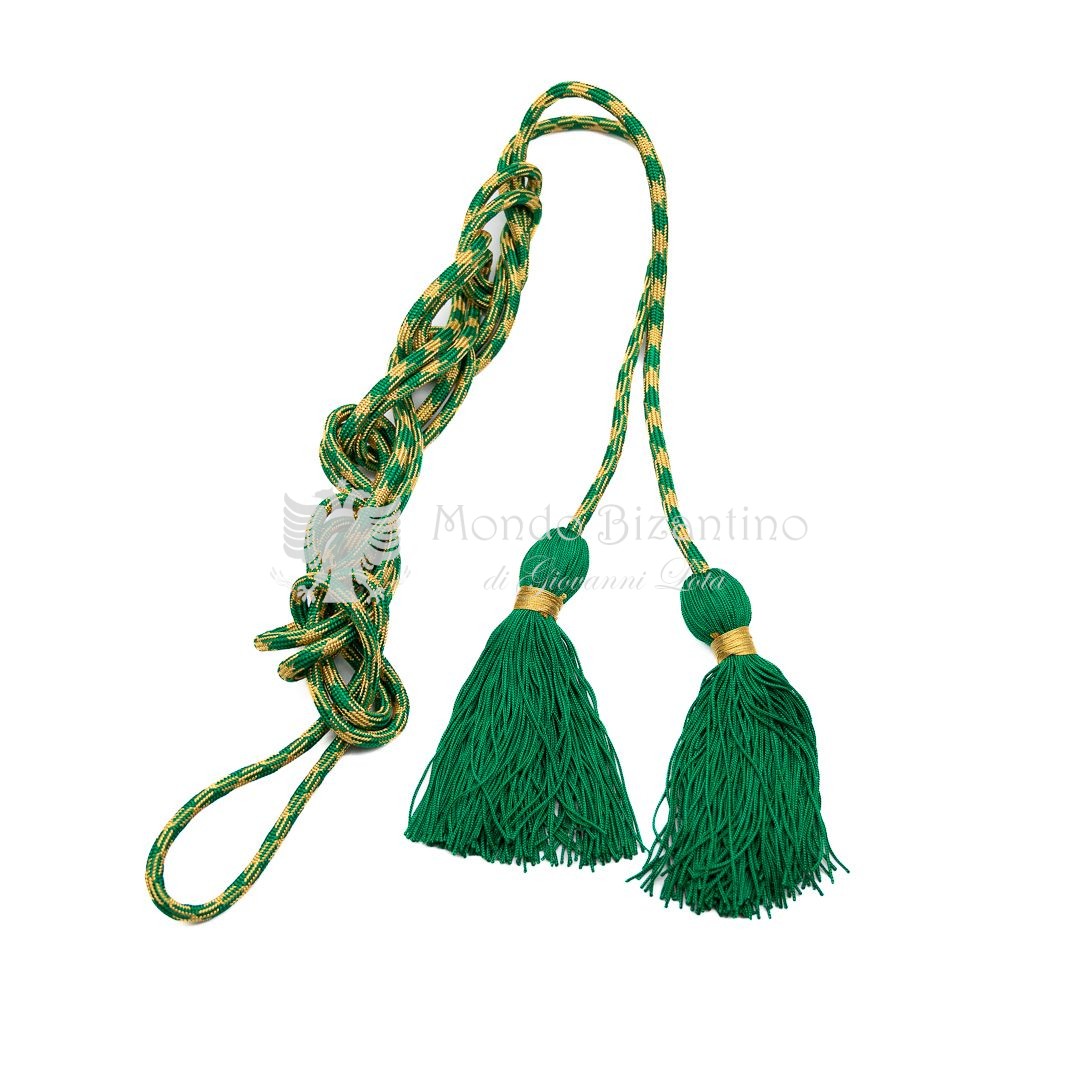cingolo napina verde e oro
